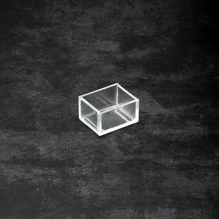 Glass Bendo Box 8×6,5×4,5cm - Image 1